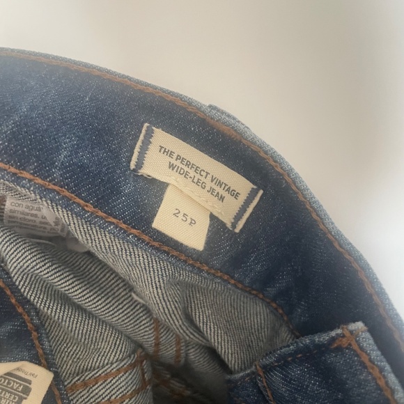 Madewell Perfect Wide Leg Denim in Carolina Wash - Picture 4 of 4